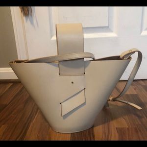 Carolina Santo Domingo Amphora Mini Leather Tote